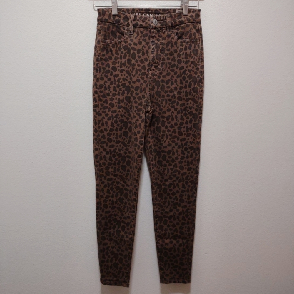 American Eagle Curvy Super Hi-Rise Jegging 0 Short